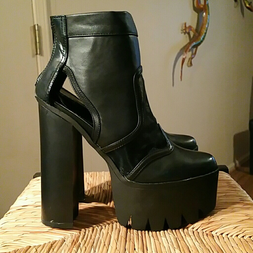Platform Booties - Picture 3 of 7